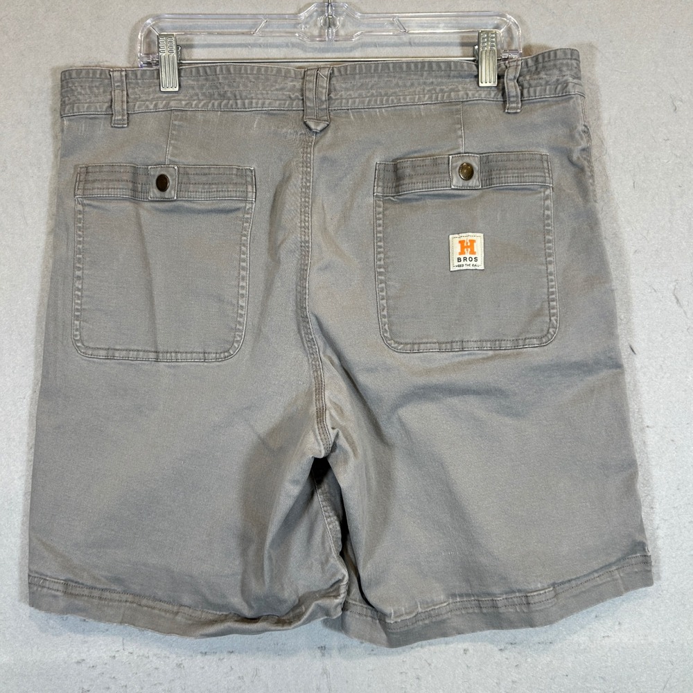 Howler Bros Shorts Mens 38 Grey Horizon Hybrid Ripstop Utility Cargo Hiking